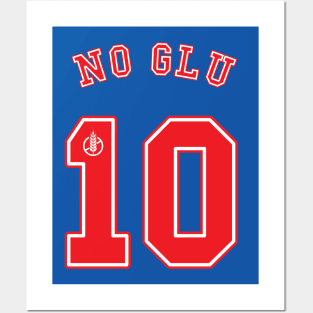 No Glu-10 Football Posters and Art